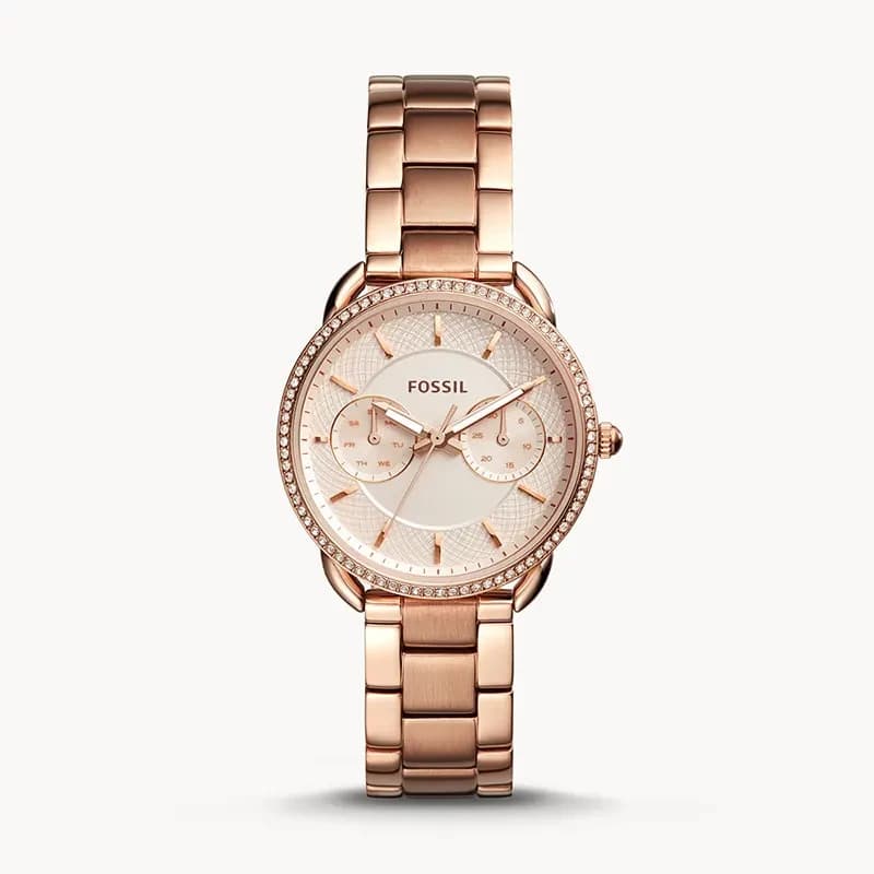 Fossil Tailor Multifunction Rose-tone Ladies Watch | ES4264