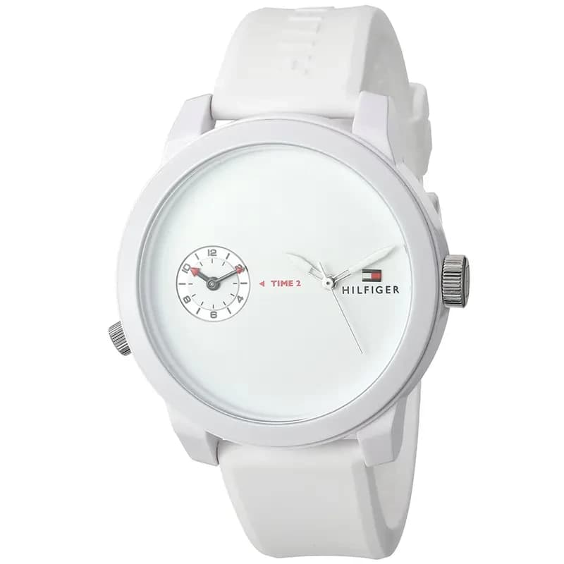 Tommy Hilfiger Denim White Dial Men’s Watch | 1791324