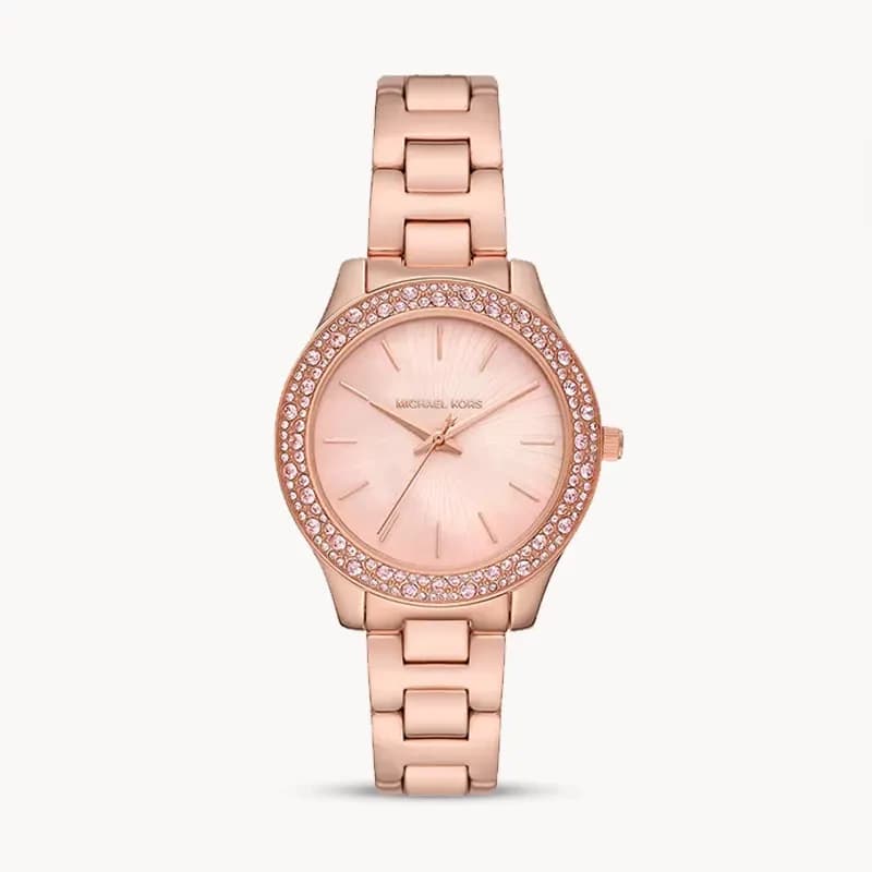 Michael Kors Liliane Rose Gold-Tone Ladies Watch | MK1068