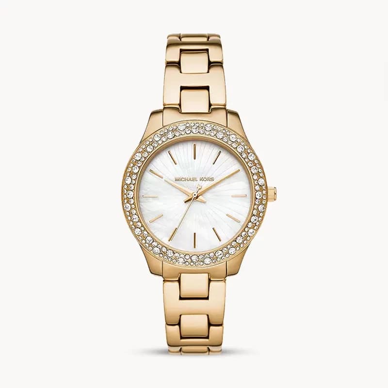Michael Kors Liliane Gold-Tone Ladies Watch | MK4555