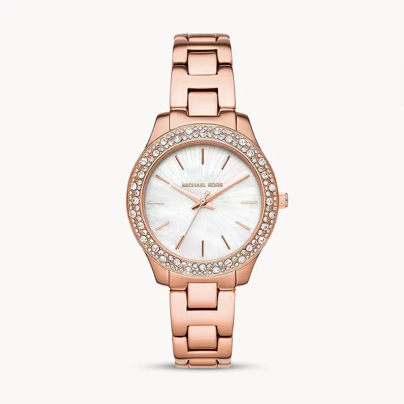 Michael Kors Liliane Rose Gold-Tone Ladies Watch | MK4557