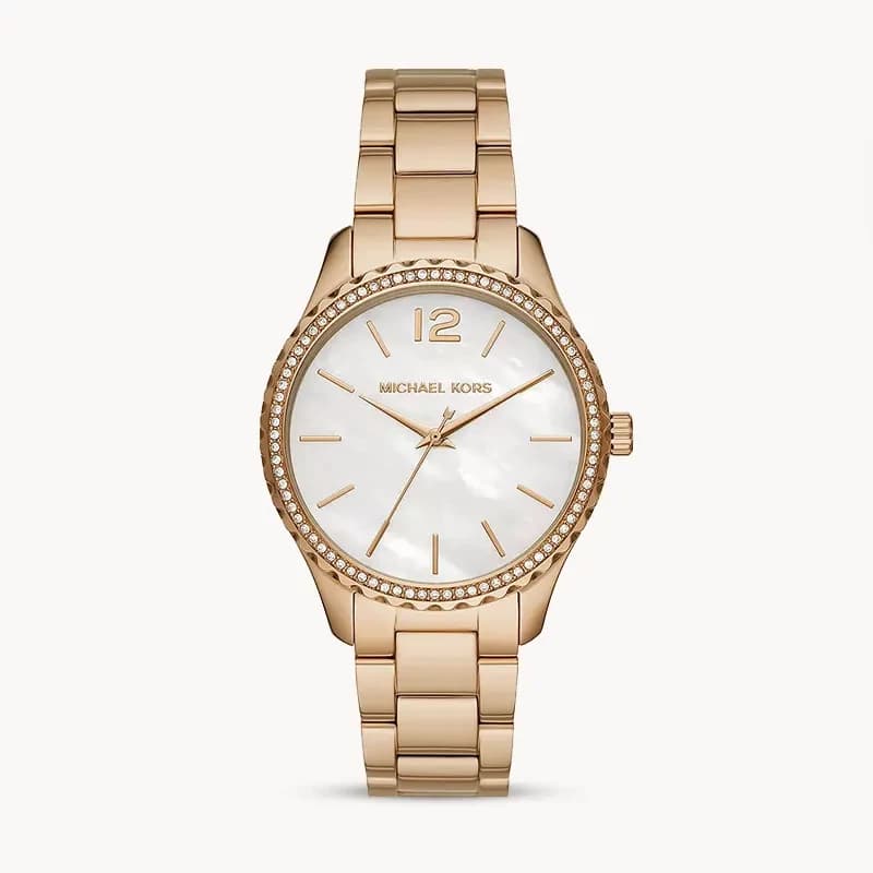 Michael Kors Layton Gold-Tone Ladies Watch | MK6870