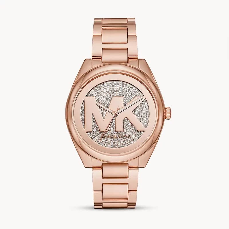 Michael Kors Janelle Rose Gold-Tone Ladies Watch | MK7312