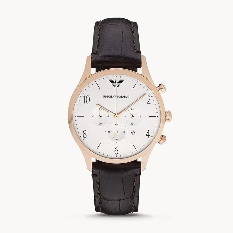 Emporio Armani Chronograph White Dial Men's Watch | AR1916