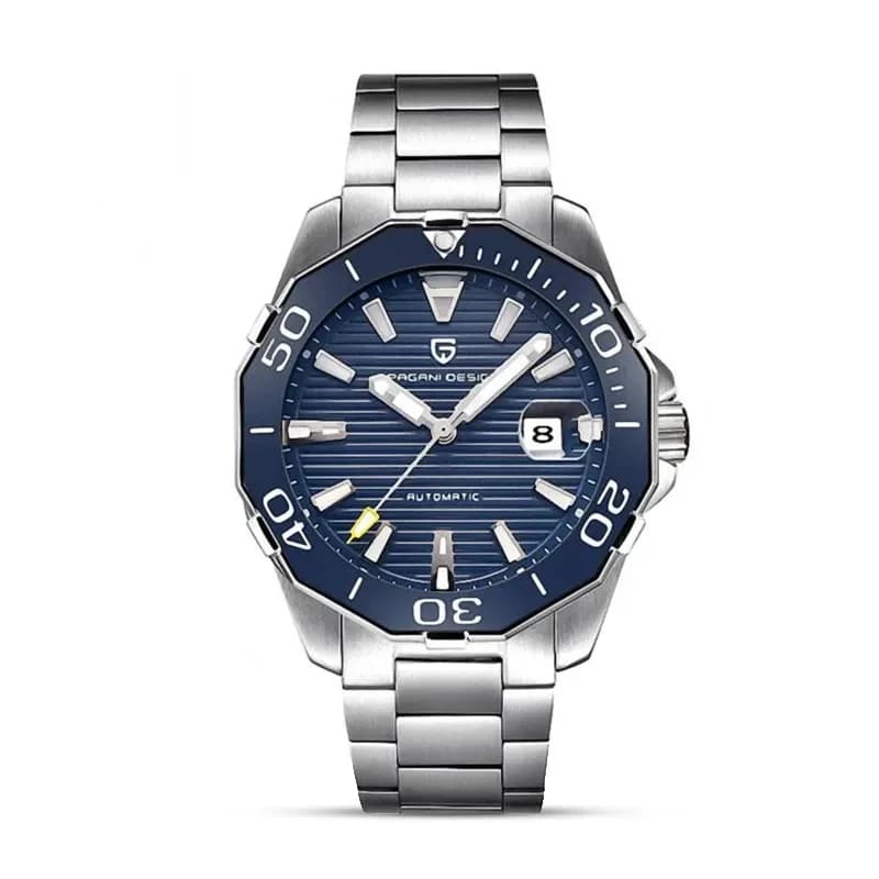 Pagani Design PD-1617 Military Blue Dial Mechanical Men's Watch