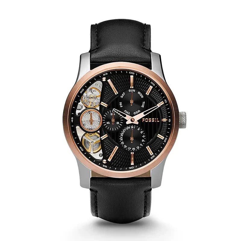 Fossil Twist Multi-Function Black Dial Men's Watch | ME1099