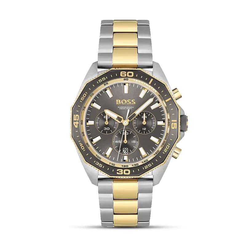 Hugo Boss Energy Chronograph Grey Dial Men's Watch | 1513974