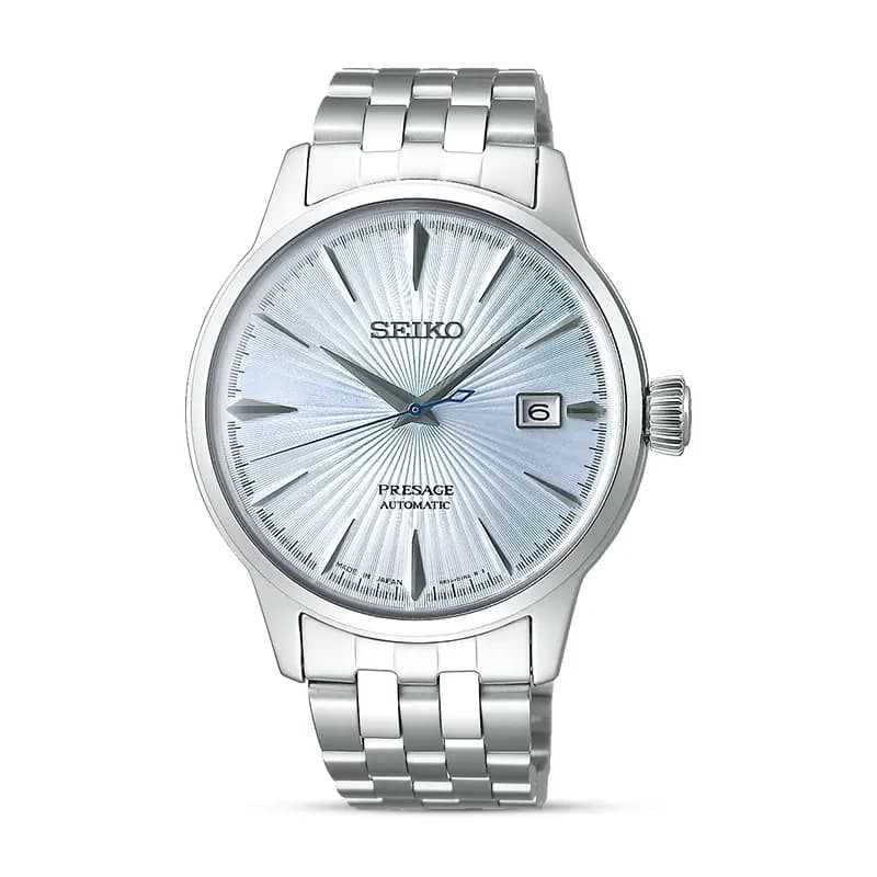 Seiko Presage Cocktail Time Light Blue Dial Men's Watch | SRPE19J1