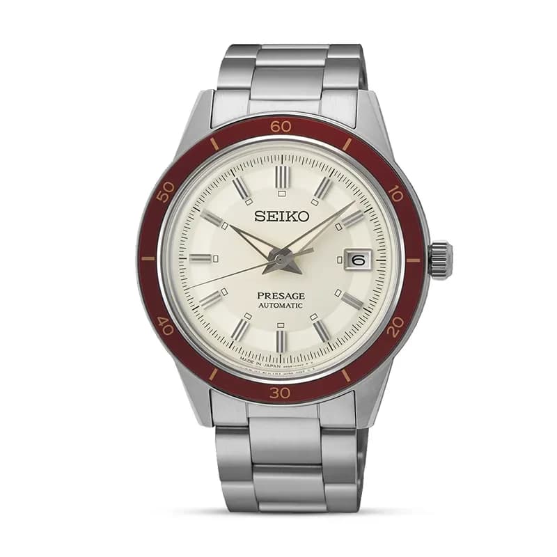Seiko Presage Style60's Ivory Dial Men's Watch | SRPH93J1