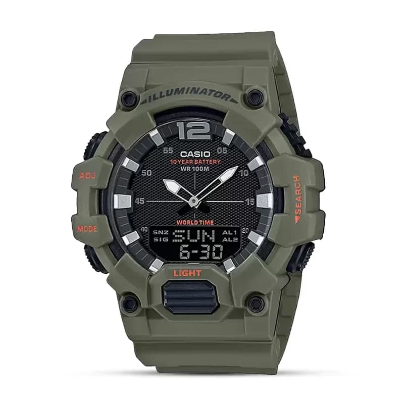 Casio HDC-700-3A2VDF Youth Smokey Grey Band Men's Watch