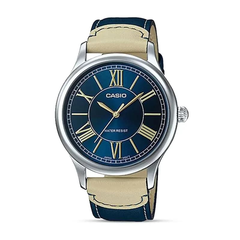 Casio Enticer MTP-E113L-2ADF Blue Dial Men’s Watch