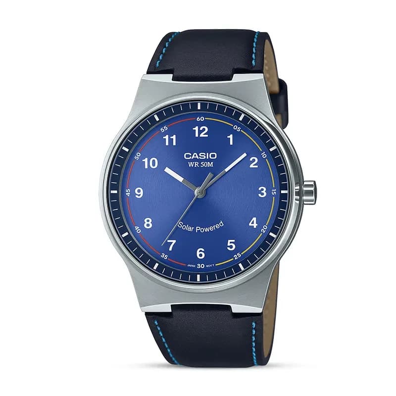 Casio MTP-RS105L-2BV Solar Blue Dial Men's Watch