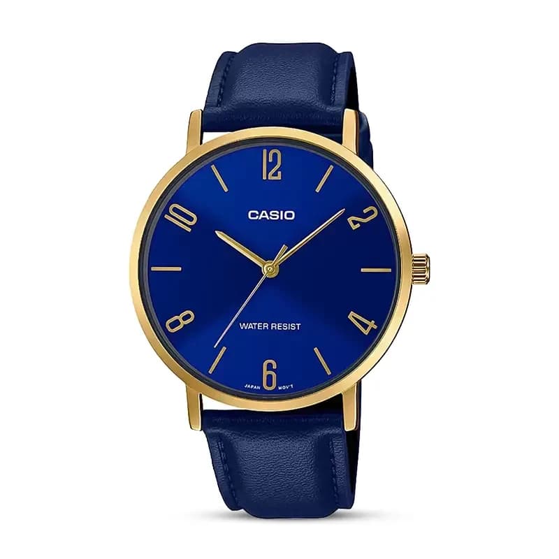 Casio MTP-VT01GL-2B2 Blue Dial Men's Watch