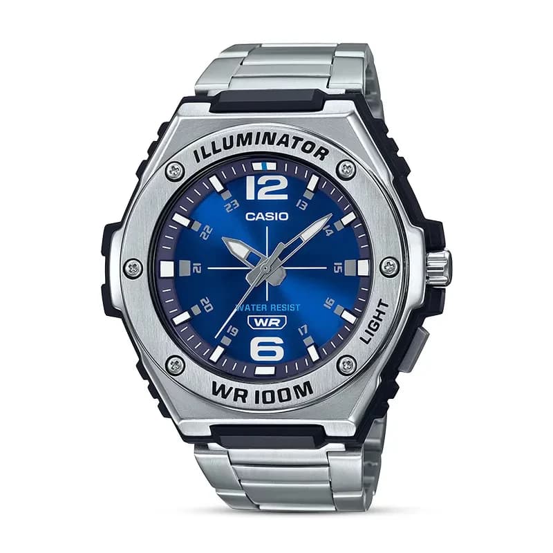 Casio Youth Illuminator MWA-100HD-2AV Blue Dial Men's Watch