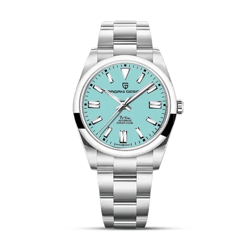 Pagani Design PD-1690 Oyster Perpetual Sky Blue Dial Men's Watch