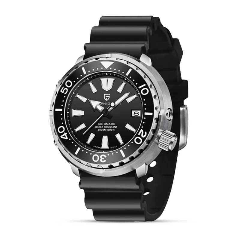 Pagani Design PD-1695 Black Strap Automatic Men's Watch
