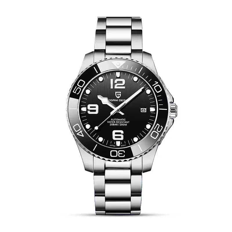 Pagani Design PD-1702 HydroConquest Automatic Black Dial Men's Watch