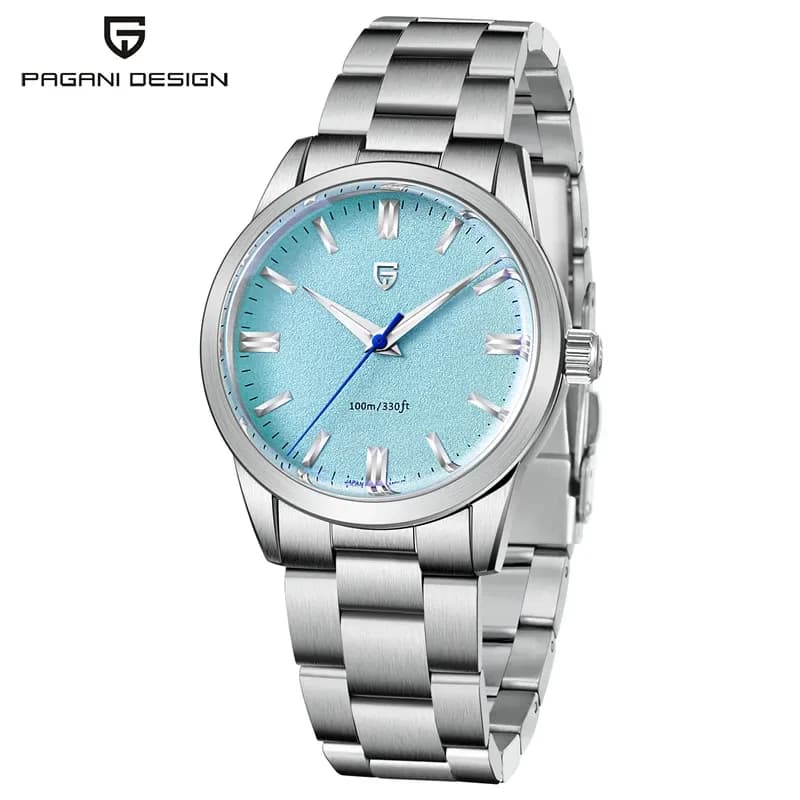 Pagani Design PD-1731 Sky Blue Dial Men's Watch