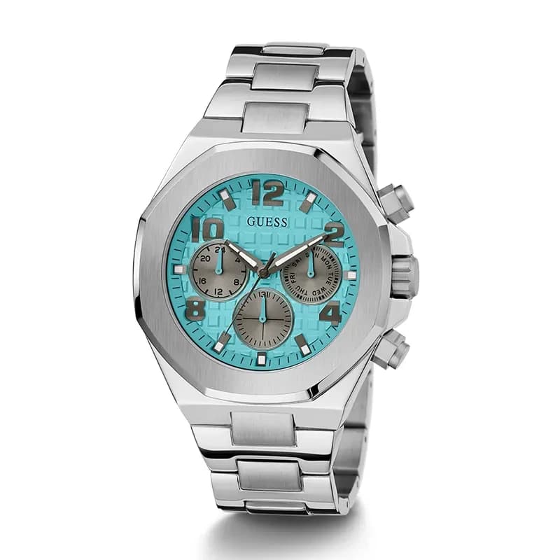 Guess Empire Multifunction Tiffany Blue Dial Men’s Watch | GW0489G3