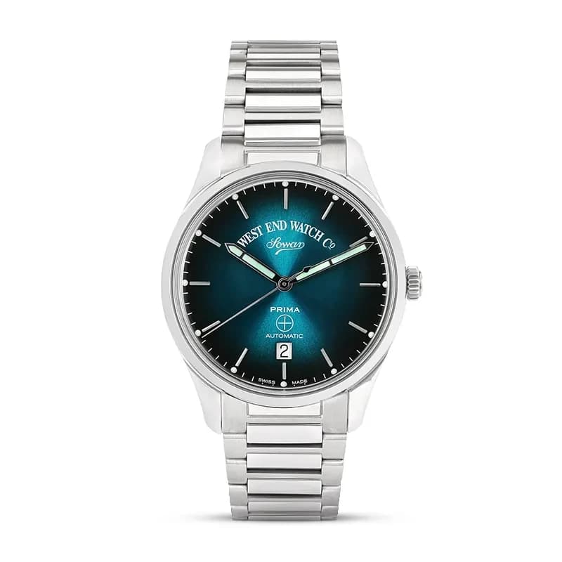 West End Sowar Prima Automatic Green Dial Men's Watch | 8149.10.3343