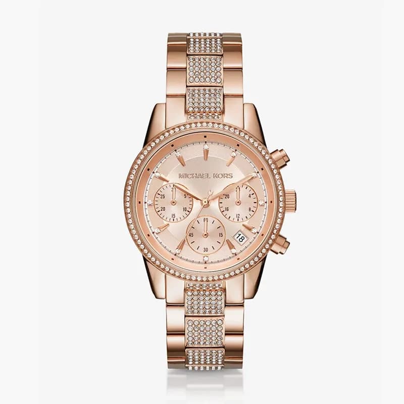 Michael Kors Ritz Chronograph Ladies Watch | MK6485