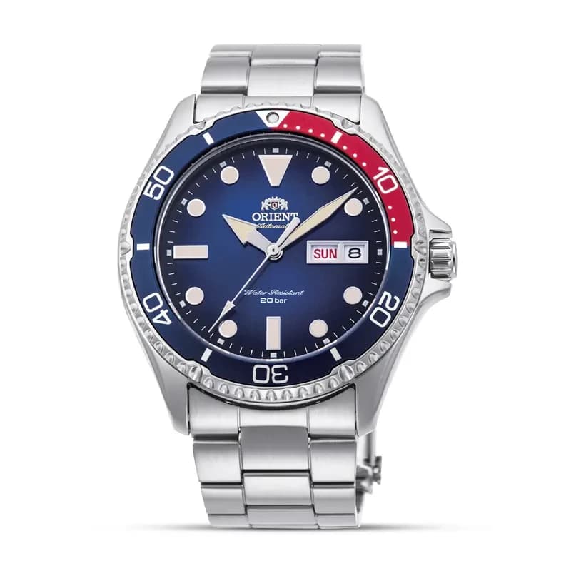Orient Kamasu II Blue Dial Pepsi Bezel Men's Watch | RA-AA0812L19B