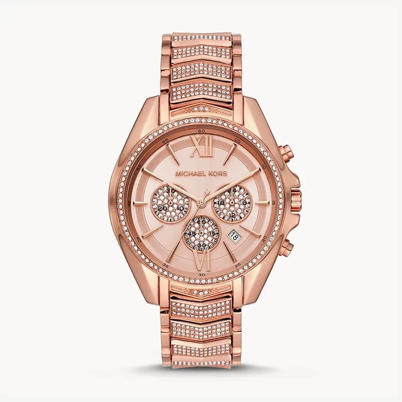 Michael Kors Whitney Chronograph Rose Gold-Tone Ladies Watch | MK6730