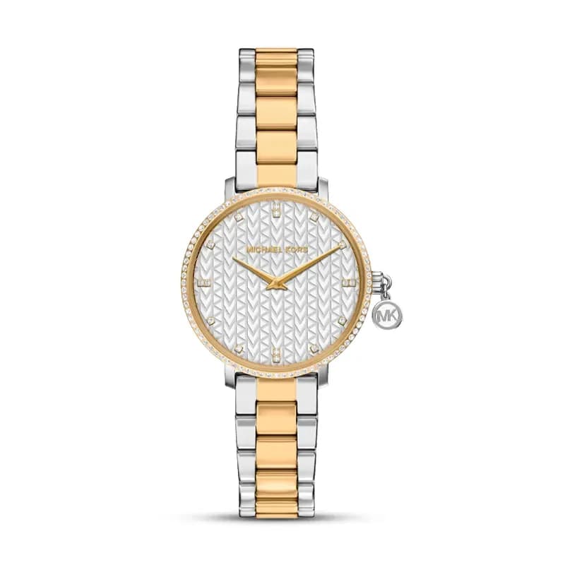 Michael Kors Mini Pyper Two-Tone Ladies Watch | MK7574