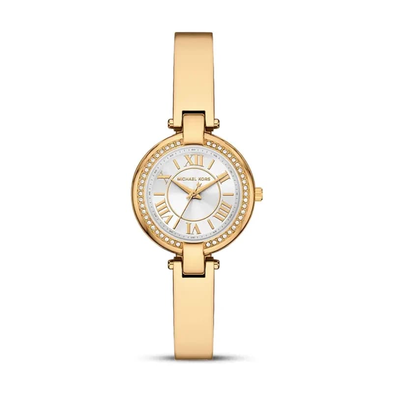 Michael Kors Mini Laney Mother Of Pearl Dial Ladies Watch | MKO1110