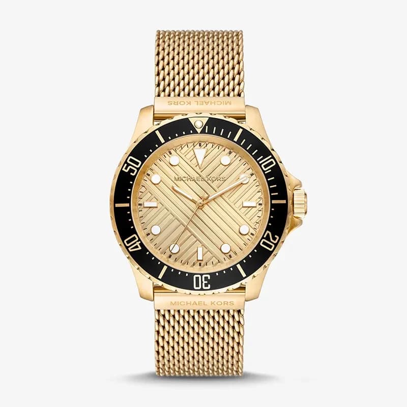 Michael Kors Everest Gold Dial Men's Watch | MK9083