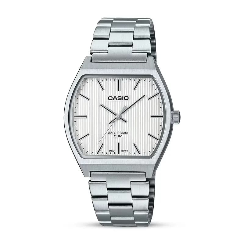 Casio Enticer MTP-B140D-7A Off White Dial Men's Watch