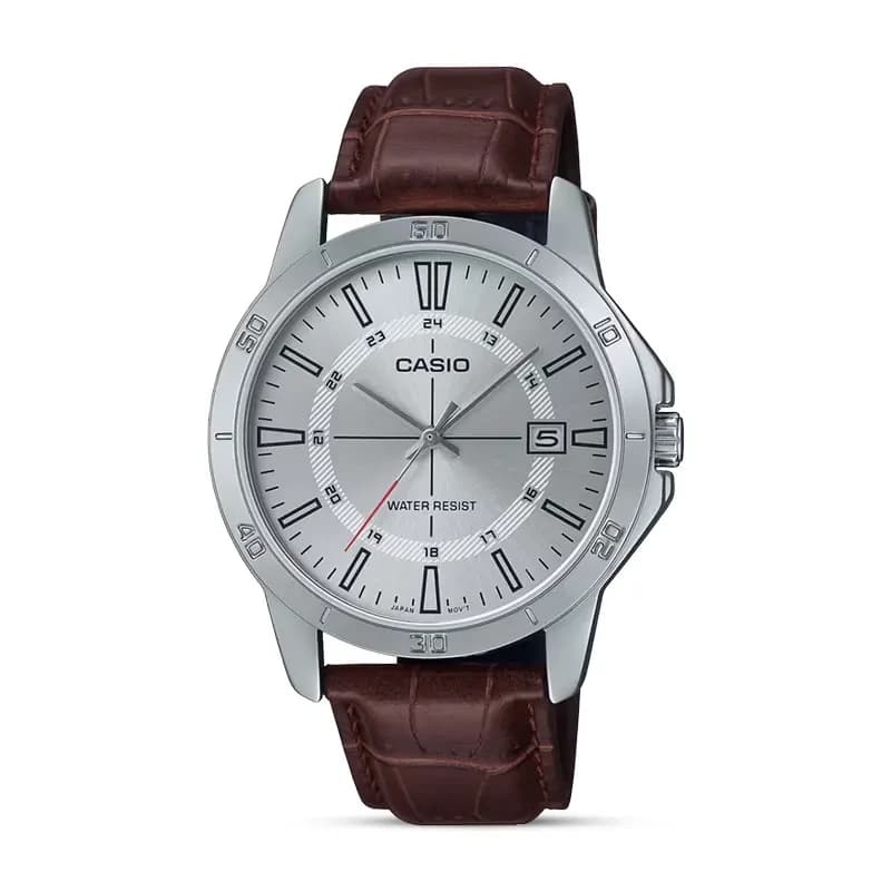 Casio Enticer MTP-V004L-7C Silver Dial Men's Watch