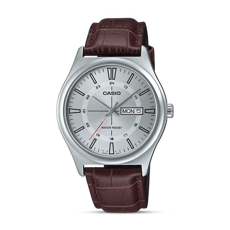 Casio Enticer MTP-V006L-7C Silver Dial Men's Watch