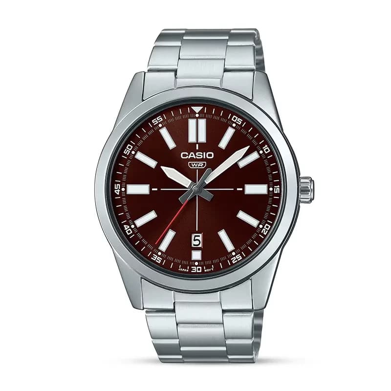 Casio MTP-VD02D-5E Purple Dial Men's Watch