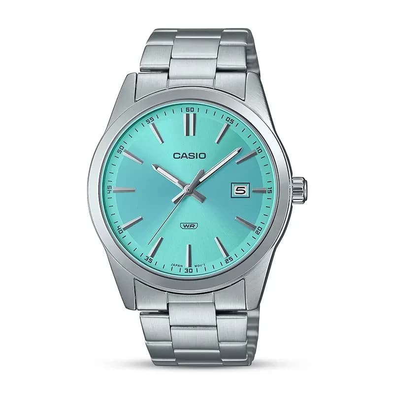 Casio MTP-VD03D-2A3 Sky Blue Hue Dial Men's Watch