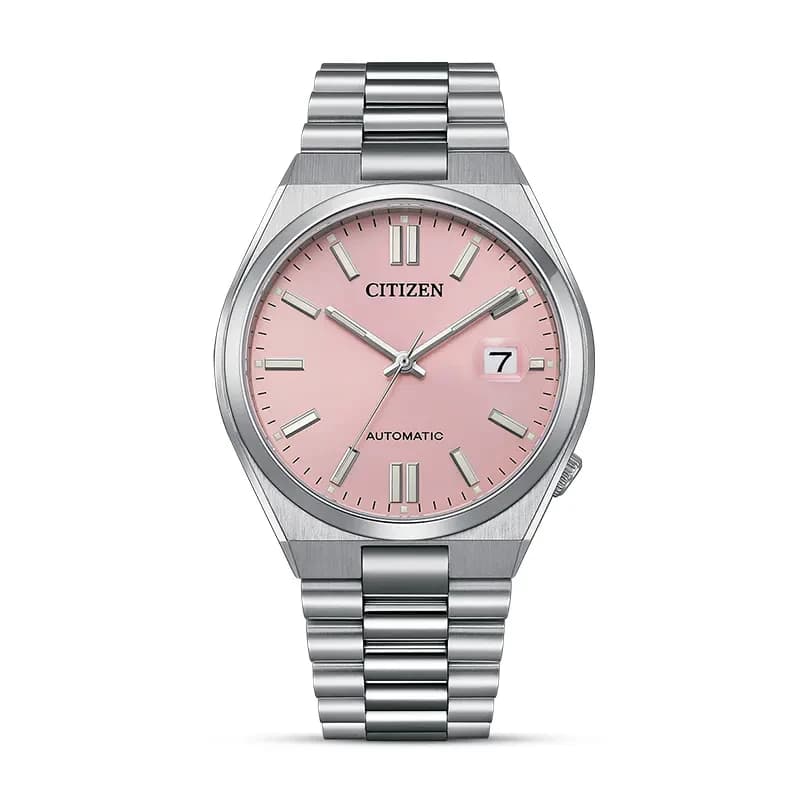 Citizen x Pantone Dreamy Pink Dial Automatic Men's Watch | NJ0158-89X