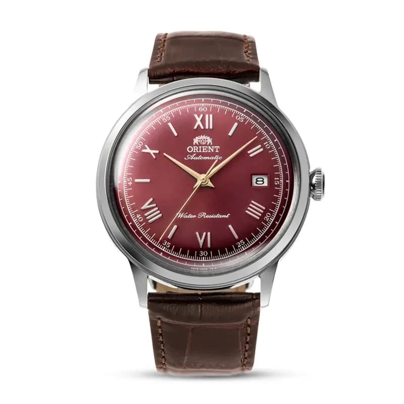 Orient Bambino Version II Bordeaux Dial Men's Watch | RA-AC0026R