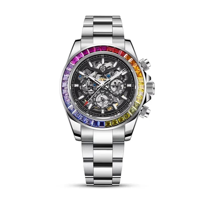 Pagani Design Daytona Rainbow Automatic Men's Watch | PD-1777