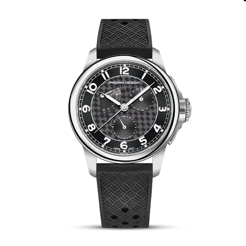 Pagani Design Multi-Function Black Dial Men's Watch | PD-1780
