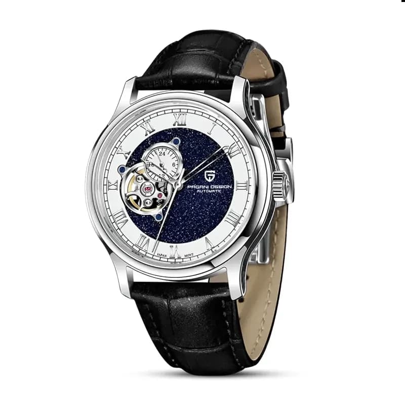 Pagani Design Tourbillon Blue Dial Automatic Men's Watch | PD-YS015