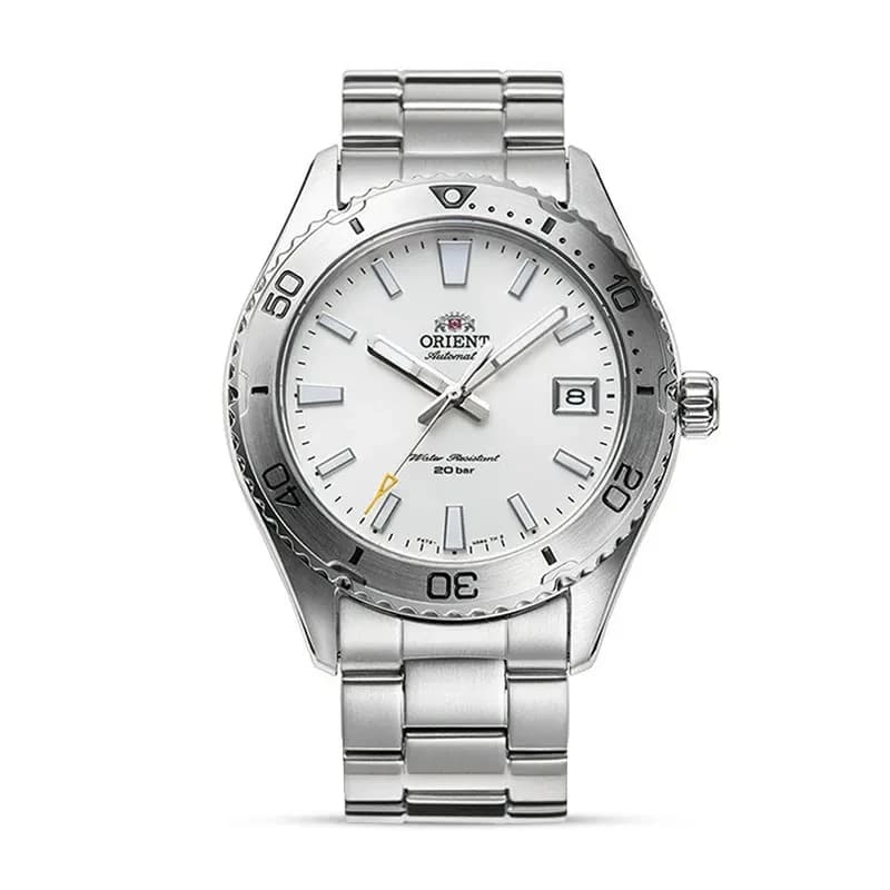 Orient Mako 40 Automatic White Dial Men's Watch | RA-AC0Q03S