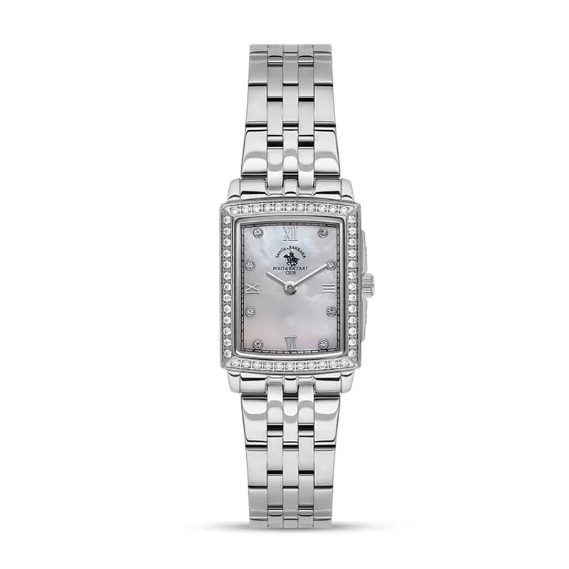 Santa Barbara Polo & Racquet Club MOP Dial Ladies Watch | SB.1.10574-1