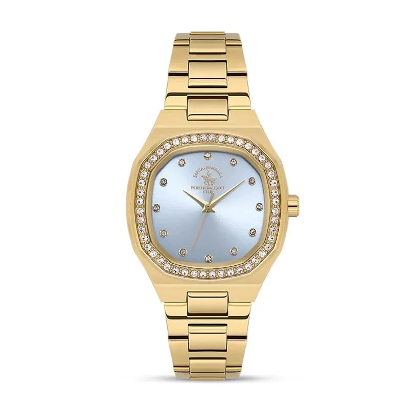 Santa Barbara Polo & Racquet Club Blue Dial Ladies Watch | SB.1.10625-4