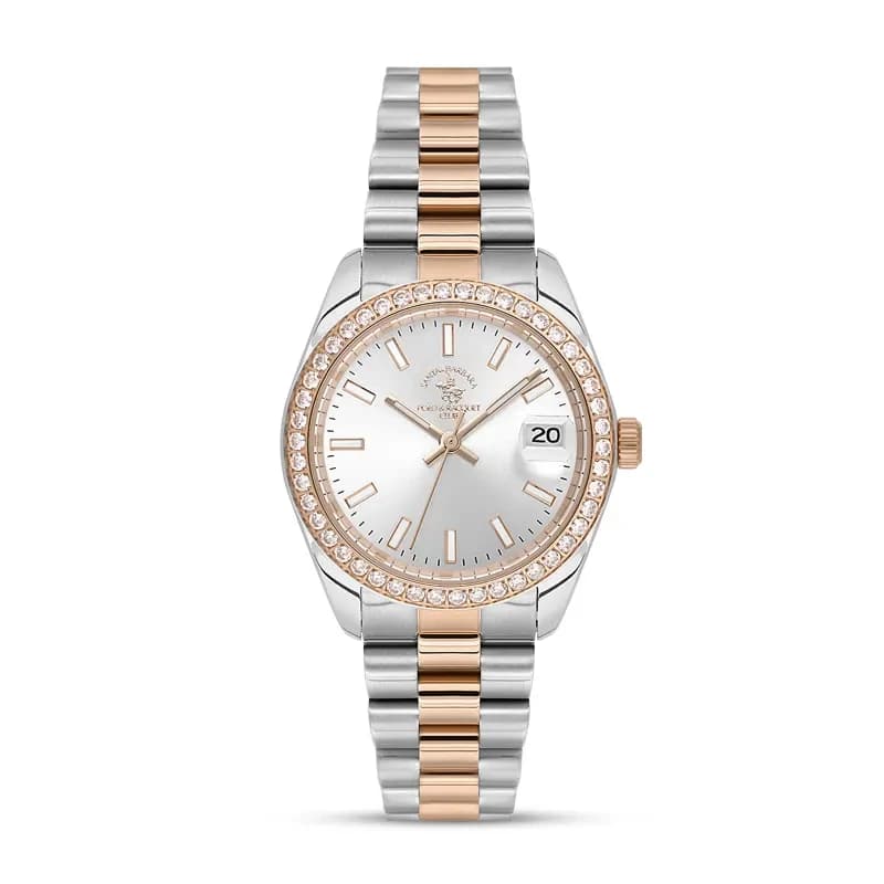 Santa Barbara Polo & Racquet Club Two-Tone Ladies Watch | SB.4.10017-6