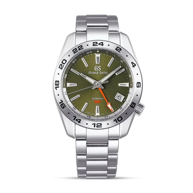 Grand Seiko GMT Green Dial Automatic Men’s Watch | SBGM247
