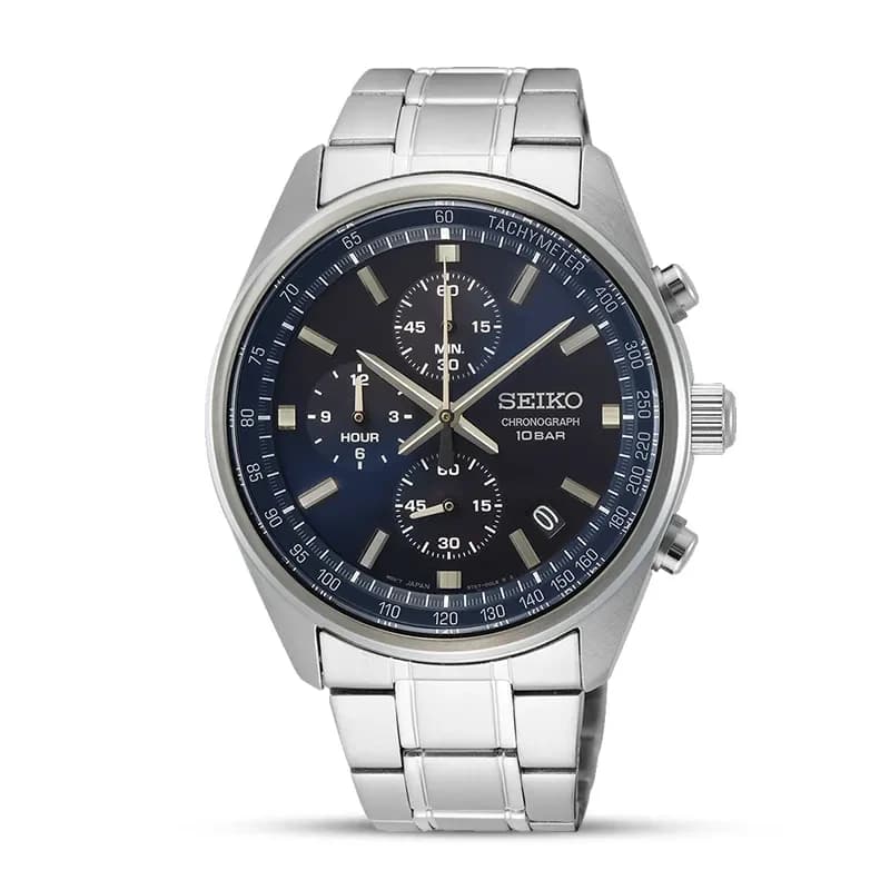 Seiko Conceptual Chronograph Blue Dial Men’s Watch | SSB377P1
