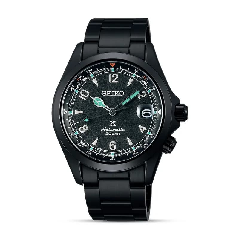 Seiko Alpinist The Black Series Limited Edition Men's Watch | SPB337J1