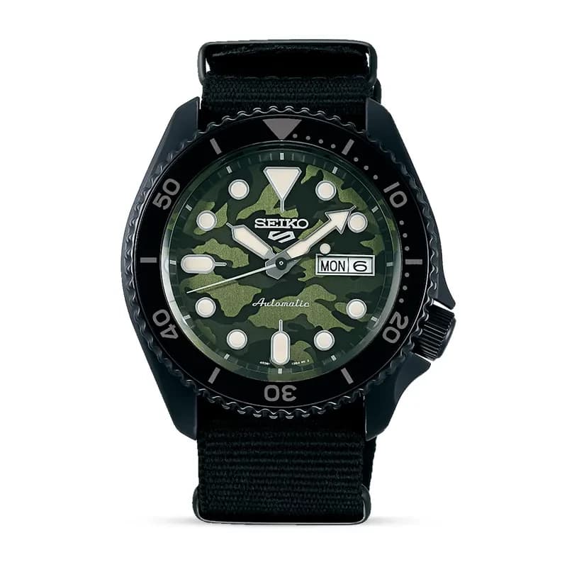 Seiko 5 Sports SKX 'Camouflage' Street Style Men's Watch | SRPJ37K1