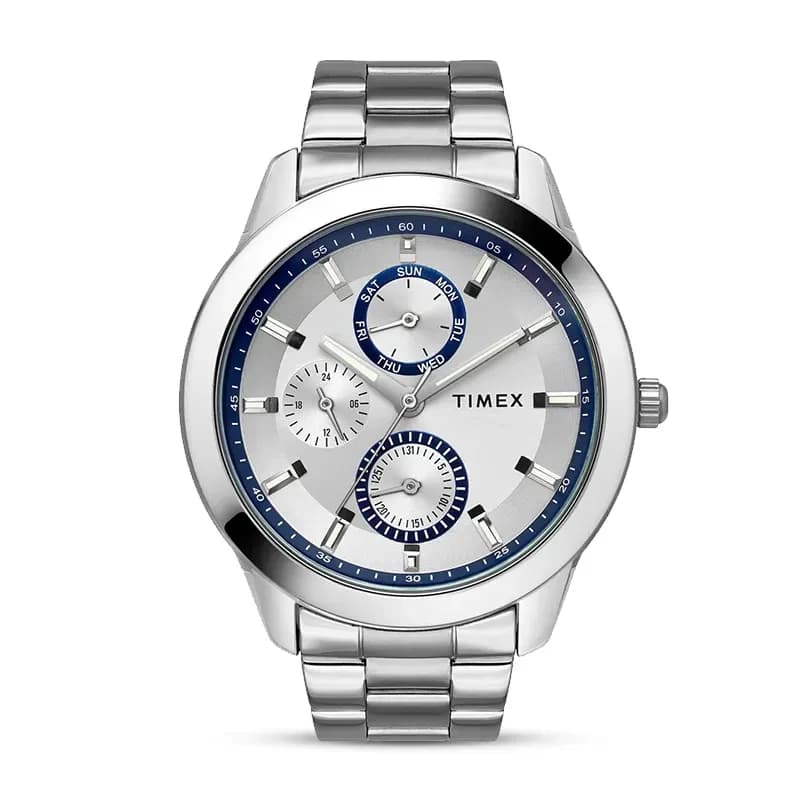 Timex Fashion Multifunction Silver Dial Men's Watch | TWEG18506
