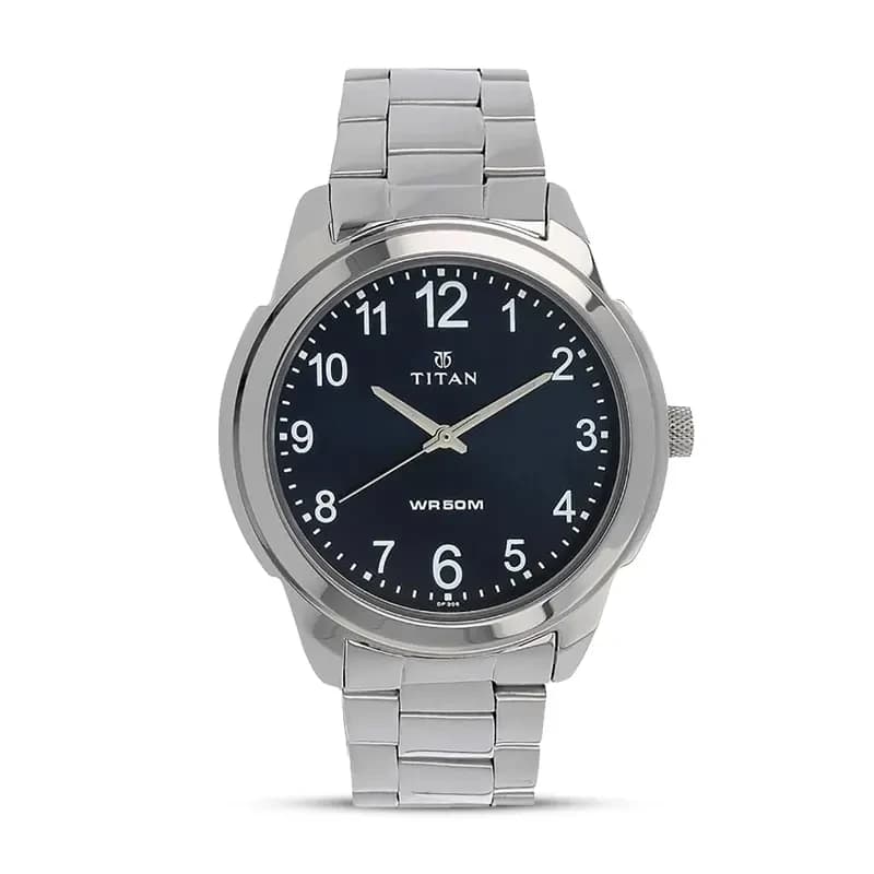 Titan Workwear 1585SM05 Blue Dial Men's Watch